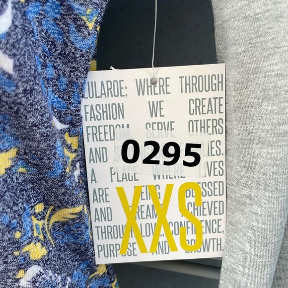 LLR - Muted Floral Printed Randy Top-#0295 - Picture 6 of 12